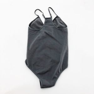 Free People Women's Gray Sleeveless Bodysuit Size S